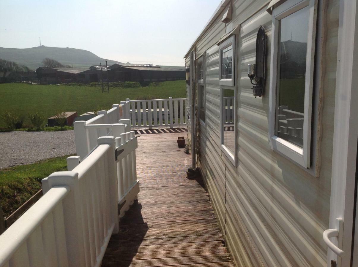 Ferienwohnung Criw Bach Static Caravan Bryncroes Exterior foto